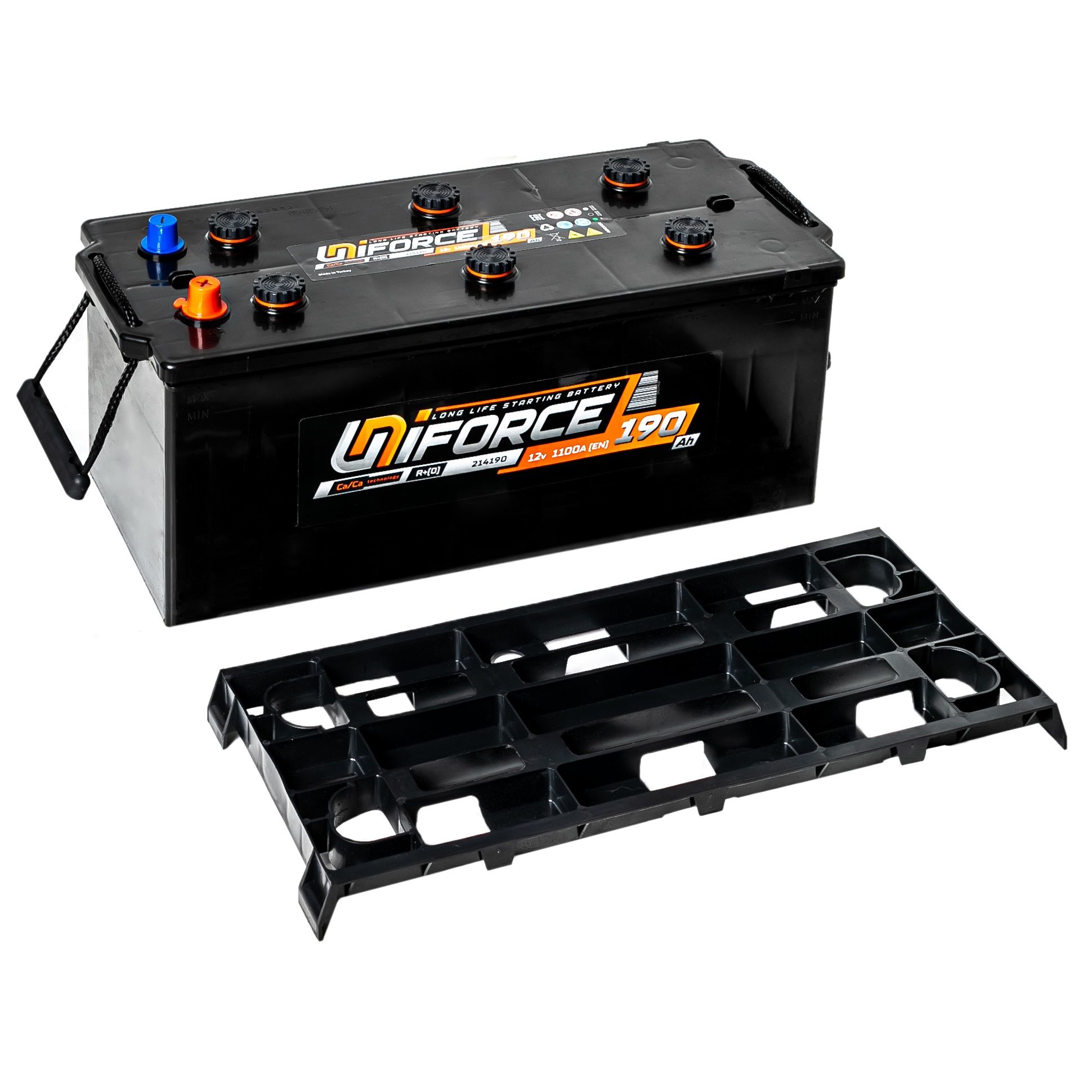 АвтомобильныйаккумуляторUNIFORCE190R+(арт.214190)