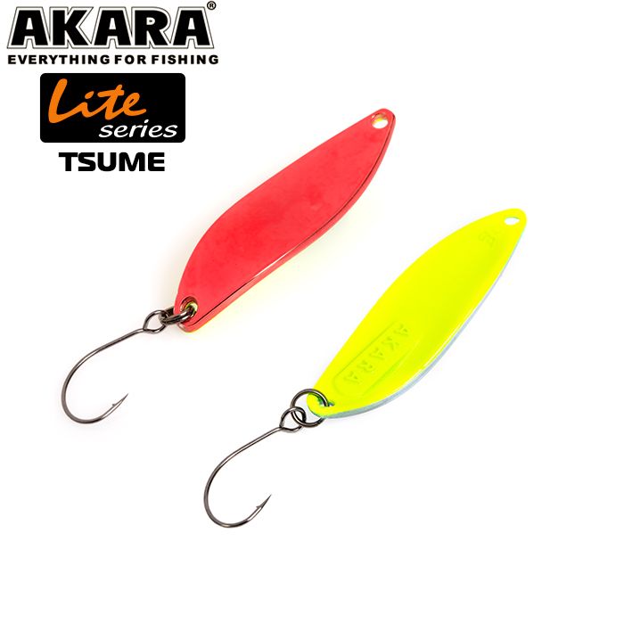 Блесна колеб. Akara Lite Series Tsume 40 3 гр. Red-01