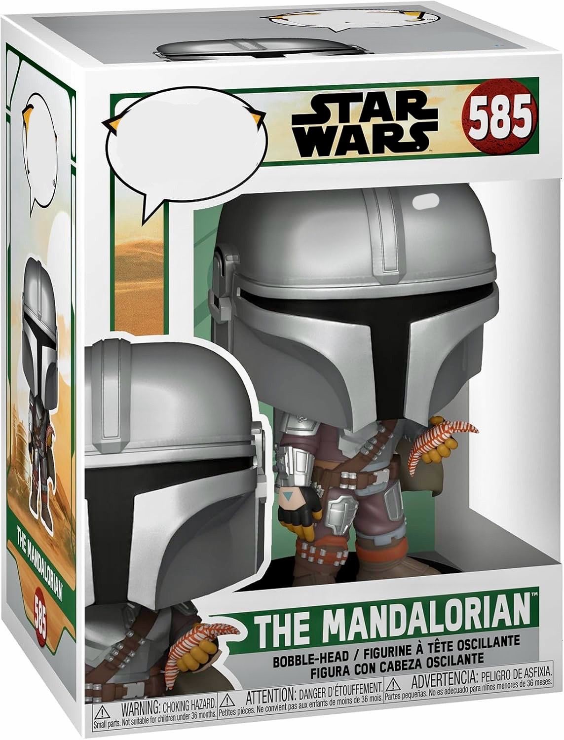 Star Wars фигурка Звездные Войны, мандалорец - Фигурка Бобл Хед 585