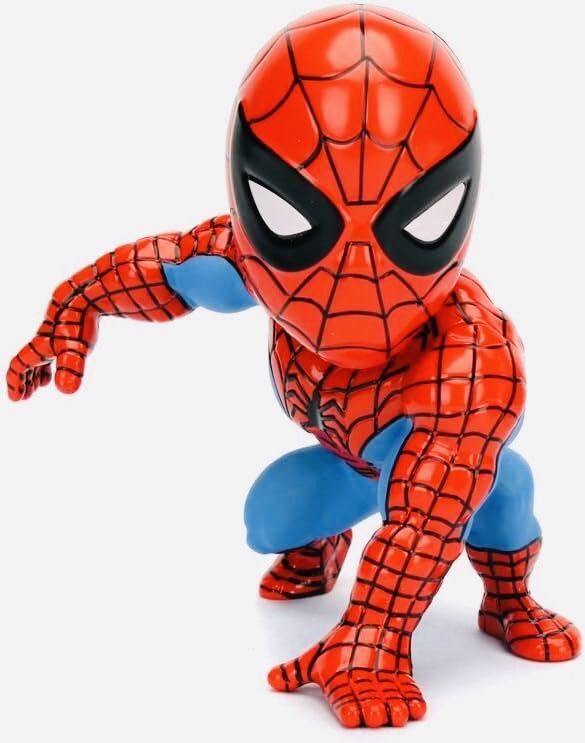 Фигурка Человек паук Metal Die Cast M250 - Marvel Spider-Man - Классический Человек-Паук MARVEL Disney - лицензия