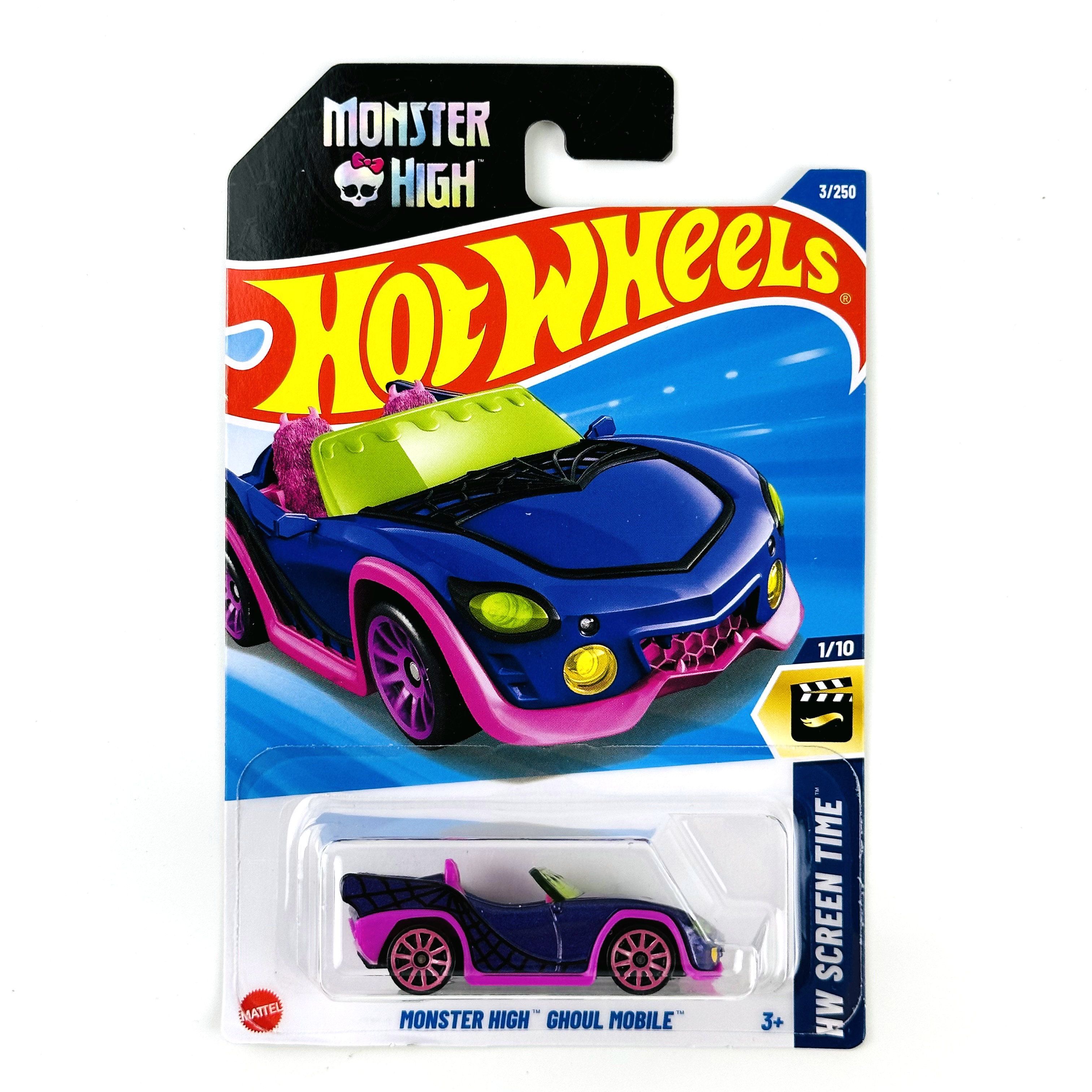 Машинка Mattel Hot Wheels 2025 C4982 Monster High Ghoul Mobile
