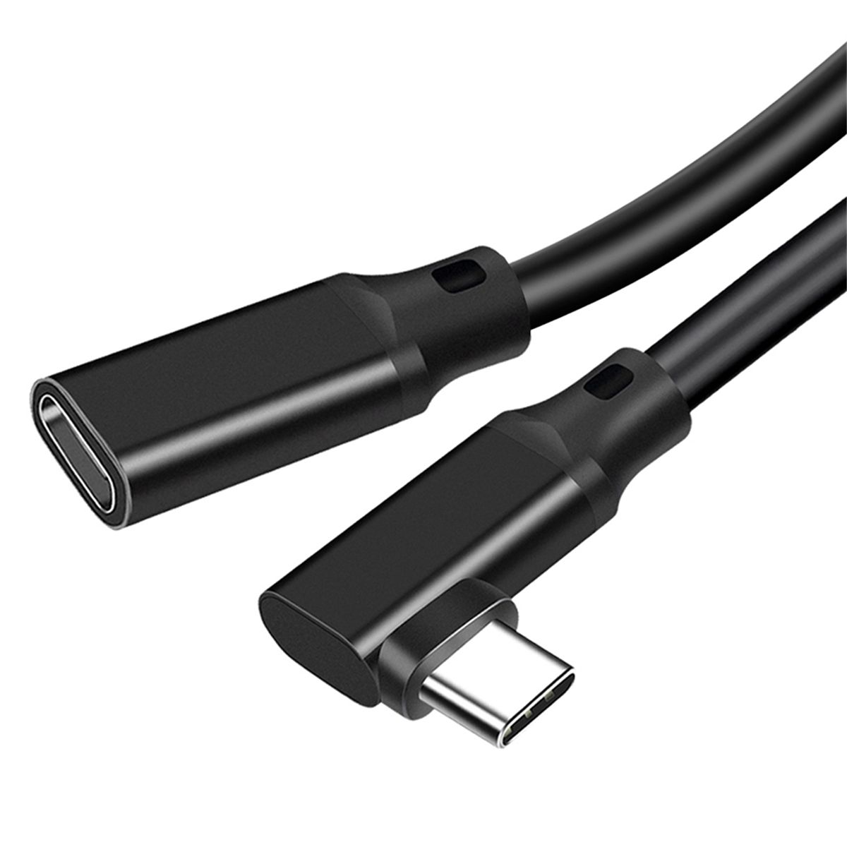 УдлинительныйкабельUSB-C90-градусный,USB3.2Gen2,PD100Вт,20см