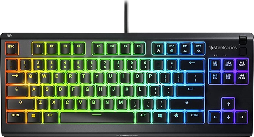 アカツキ steelseries SteelSeries Apex 3 Проводная мембранная игровая клавиатура