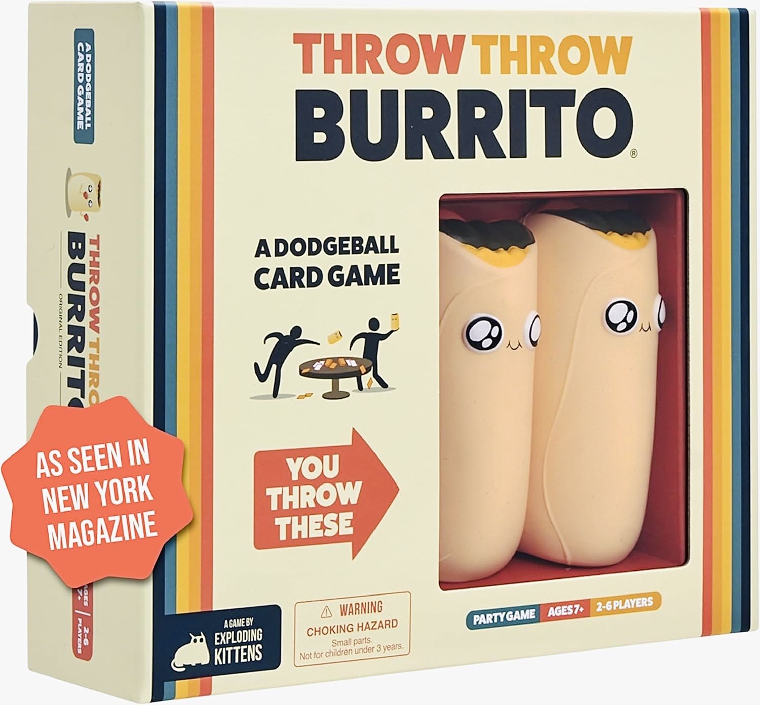 Настольная игра: Вмажь Вмажь с Бурито! Throw Throw Burrito Безумная карточная игра с буррито!