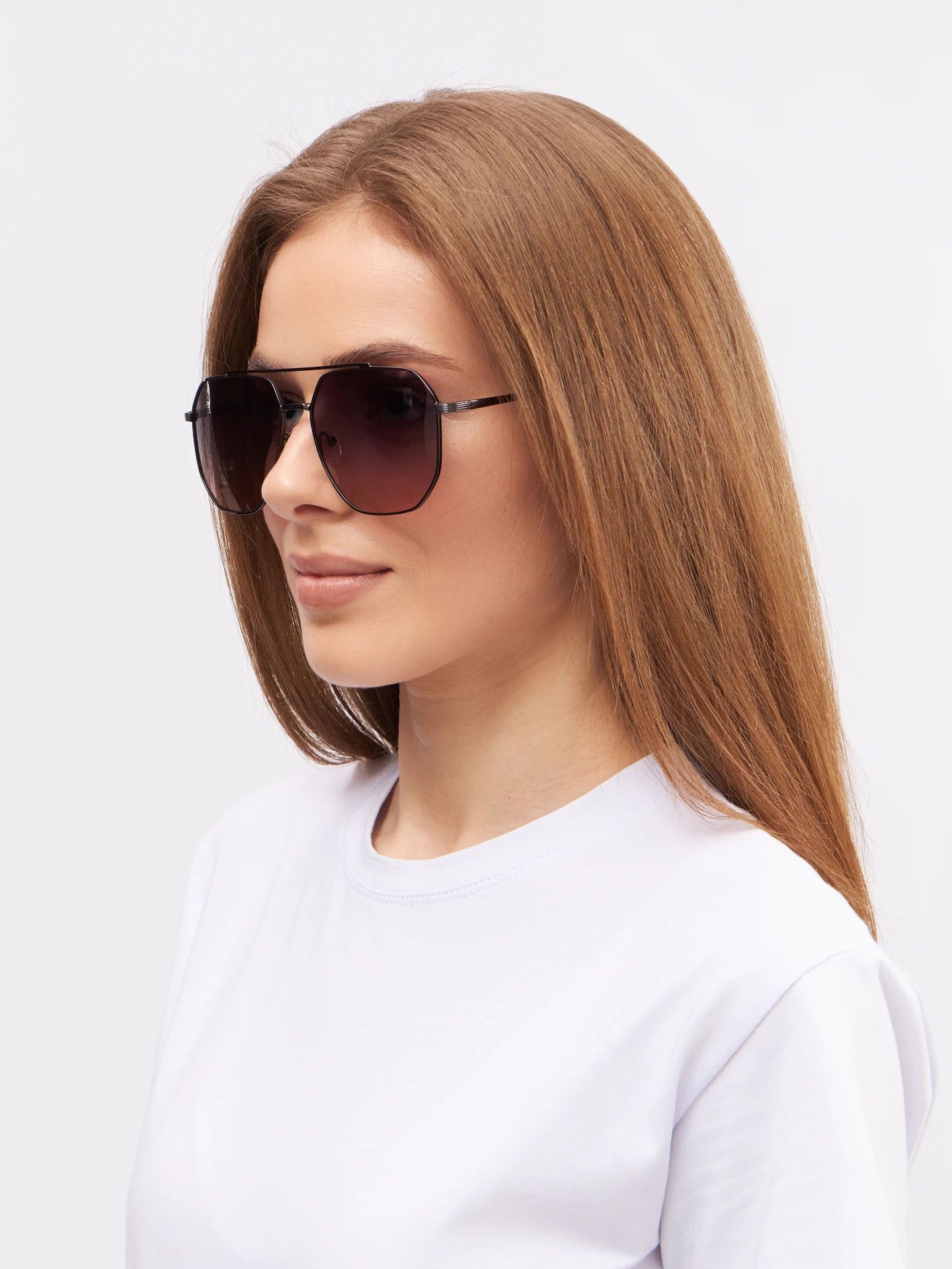 Солнцезащитные очки Rommy.Accessories в авиаторском дизайне