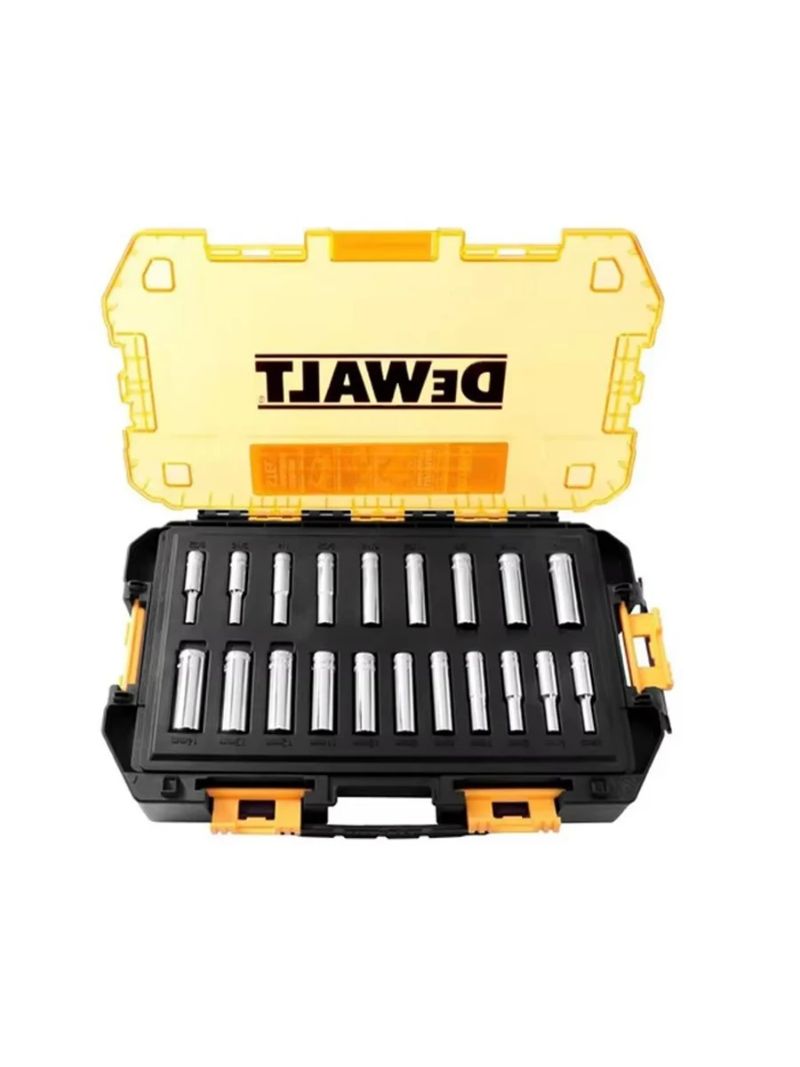 DEWALT 20-Piece Deep Combination Socket Set Набор глубоких ...