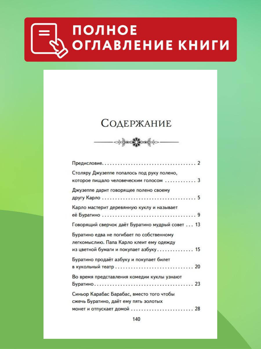 Золотой ключик, или Приключения Буратино. Внеклассное чтение | Russian-Language Book - Ozon image 2