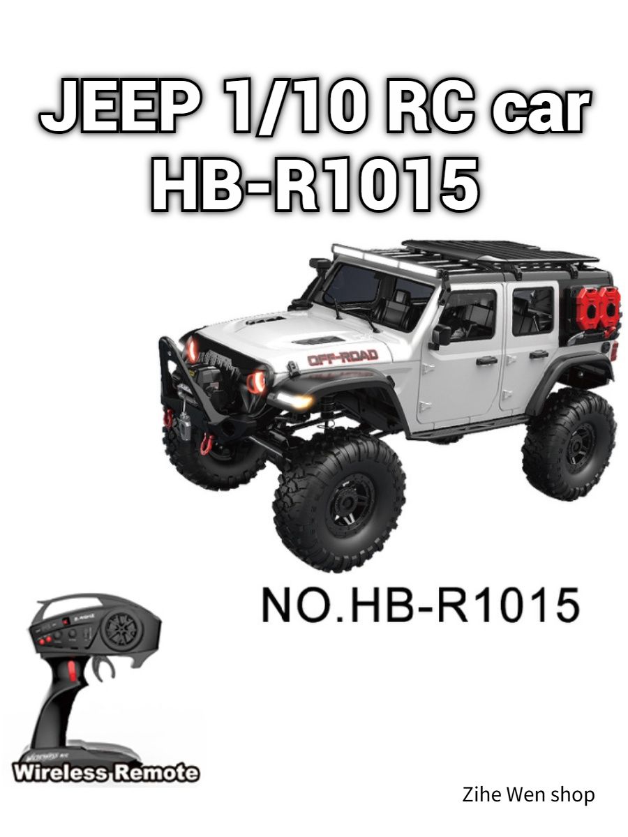 Hb R1015 Rccrawler JEEP 1/10 RC car HB-R1015, 4WD электрический скалолазный внедорожный ...