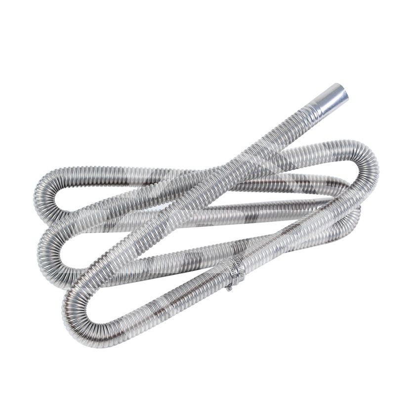 Выхлопная(металлорукав)d25мм250смтрубаметаллическаядлясухогофена