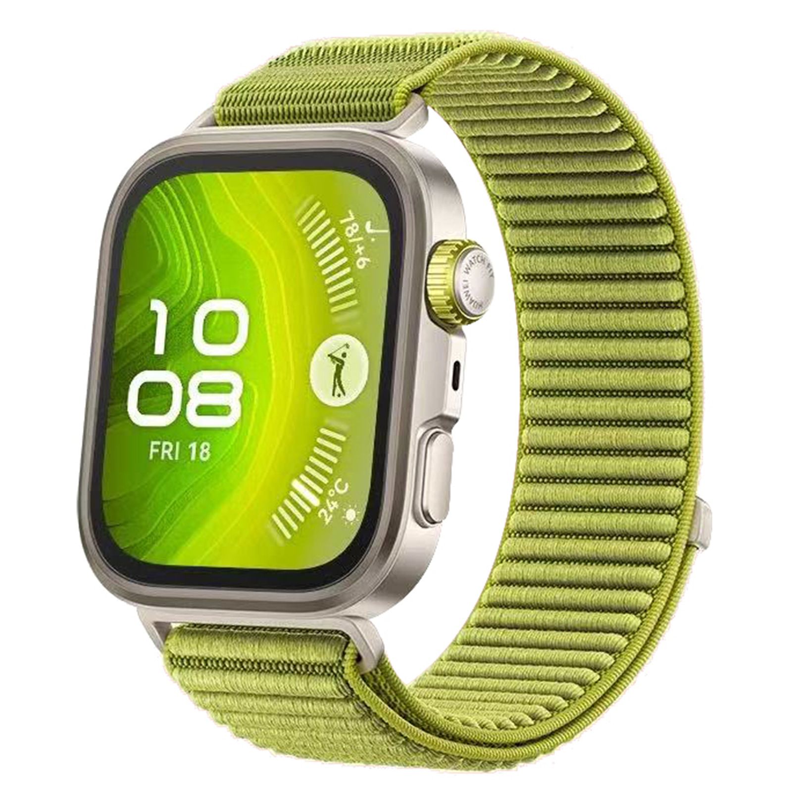 ПодходитдляHuaweiWatchНейлоновыйплетеныйремешокналипучкеUniversalFit3/4/4pro