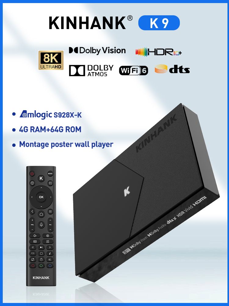 Blu-rayПроигрывательжесткихдисковKINHANKK9