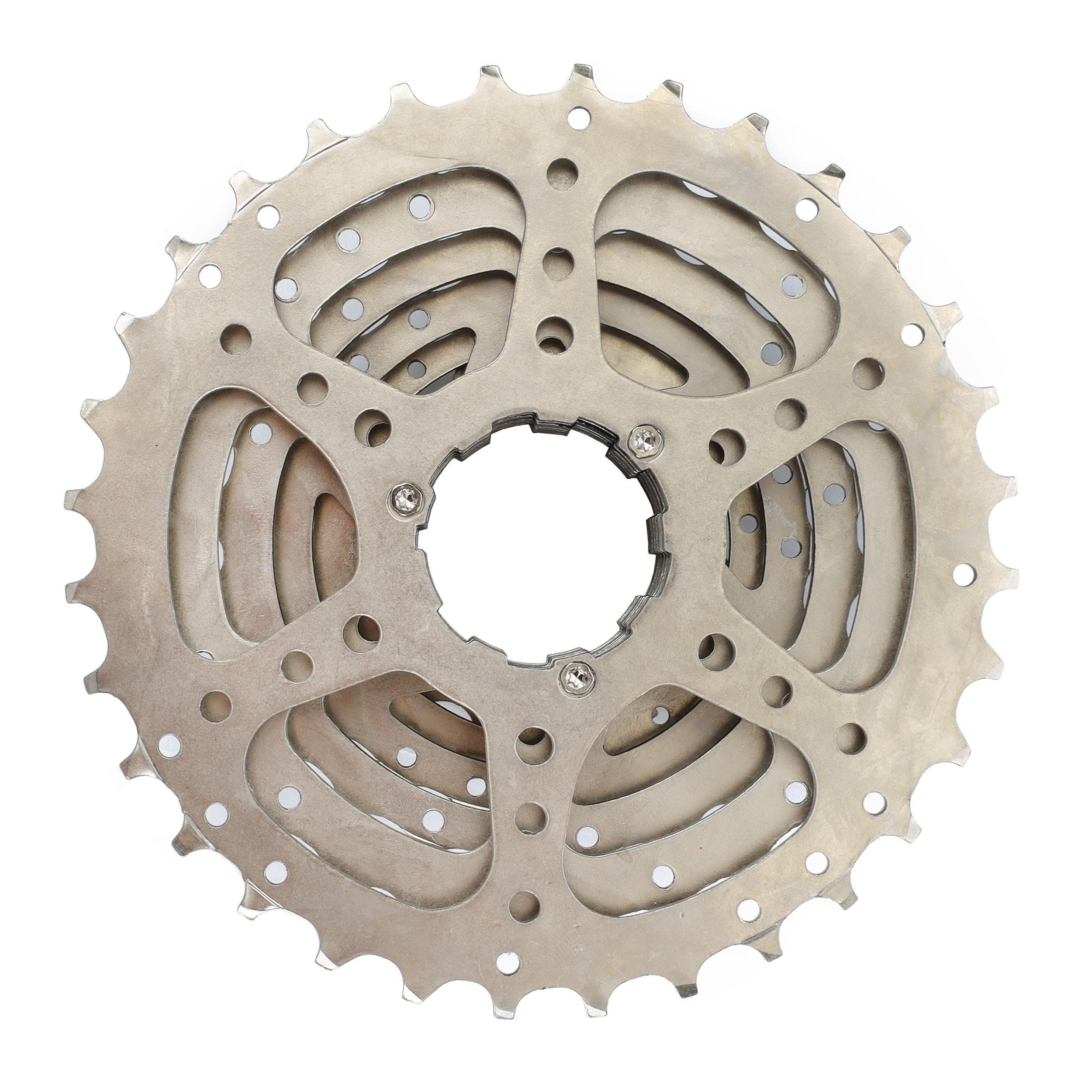 Кассета SUNSHINE MTB 8 скоростей 11-32T, никелированная Кассета SUNSHINE MTB 8 скоростей 11-32T, никелированная