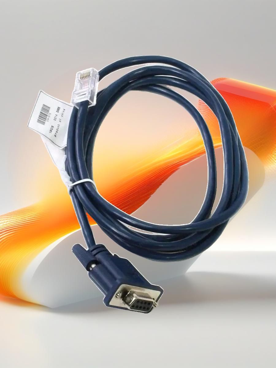 КабельдлякомпьютернойпериферииRJ-45/RS-232,1.8м,синий