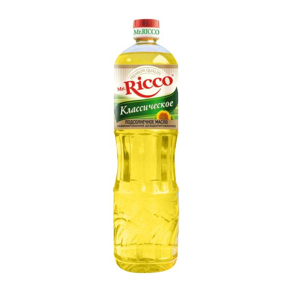 Масло подсолнечное Mr. Ricco 1л
