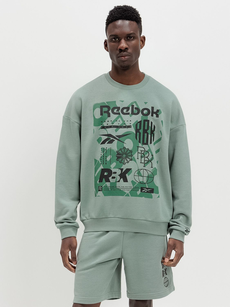 Свитшот Reebok BACK FADE CREW SWEATSHIRT #1