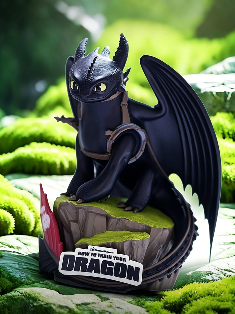 Фигурка Как приручить дракона Беззубик / How To Train Your Dragon 14см #1