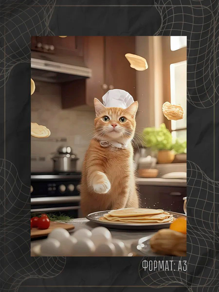 Постер "Кот" #1