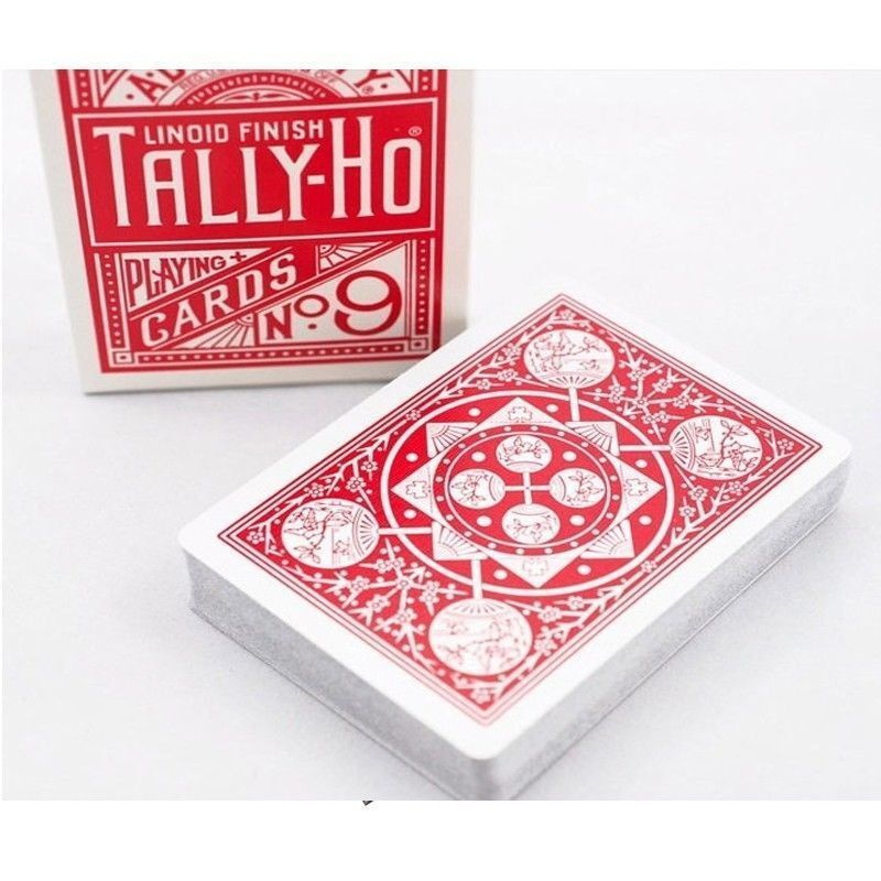 Карты "Tally-Ho Standard Index red Fan" #1