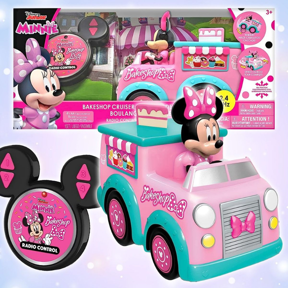 Игрушка Радиоуправляемая машина Минни Маус Minnie Mouse Дисней - купить с  доставкой по выгодным ценам в интернет-магазине OZON (1369415660)