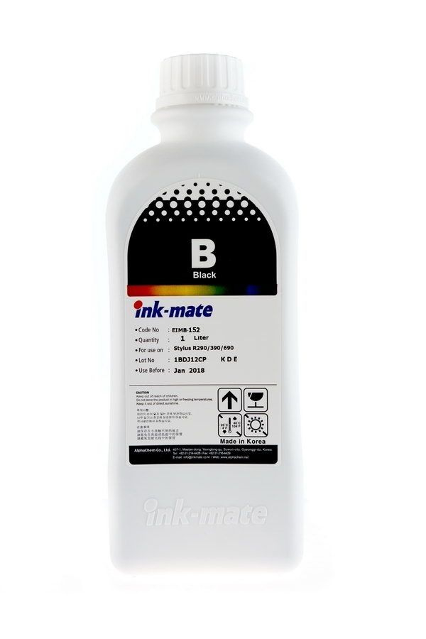 Чернила водорастворимые Ink-Mate EIMB-152 Black для Epson T143, T141, T137, T136, T140 1000мл  #1