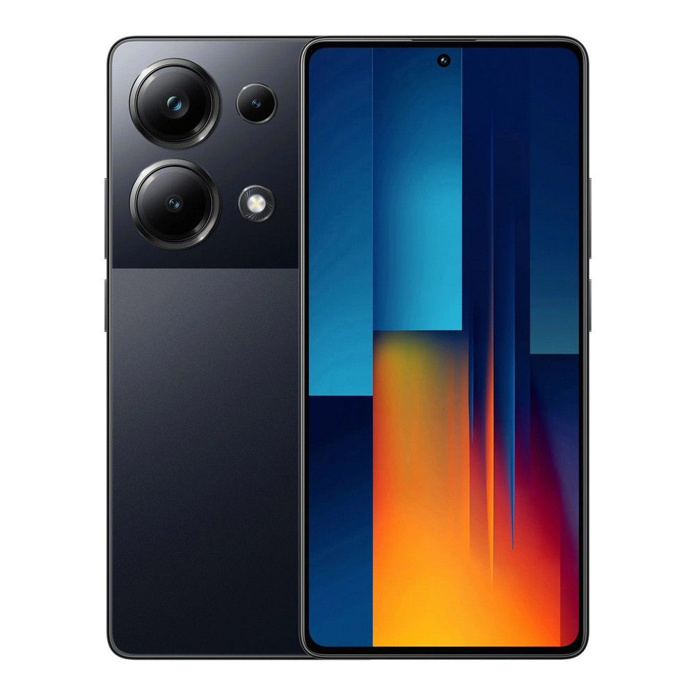 Xiaomi Смартфон Poco M6 Pro (Гарантия РФ) Ростест (EAC) 8/256 ГБ, черный