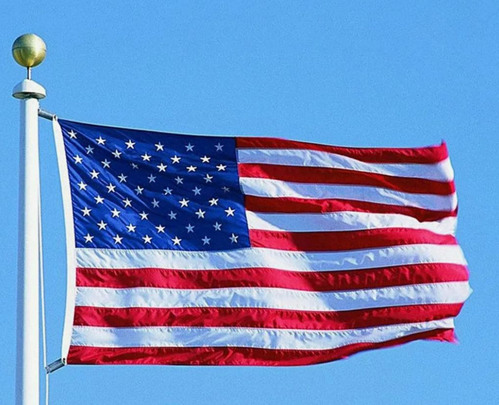Флаг США 40х60 см с люверсами #1