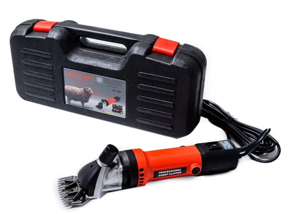 Профессиональная электрическая машинка для стрижки овец ROMITECH SC-450 ...