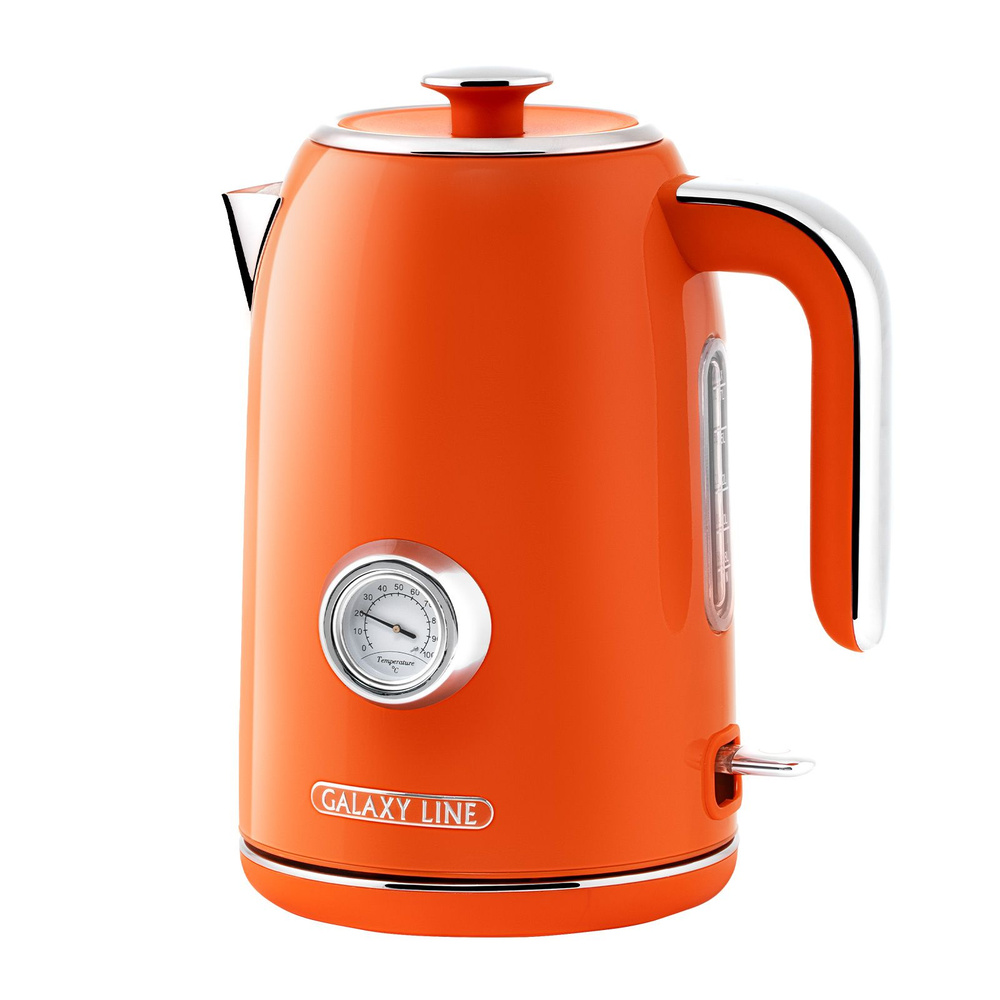 GALAXY LINE Электрический чайник GL0351, апельсиновый фреш, оранжевый  #1
