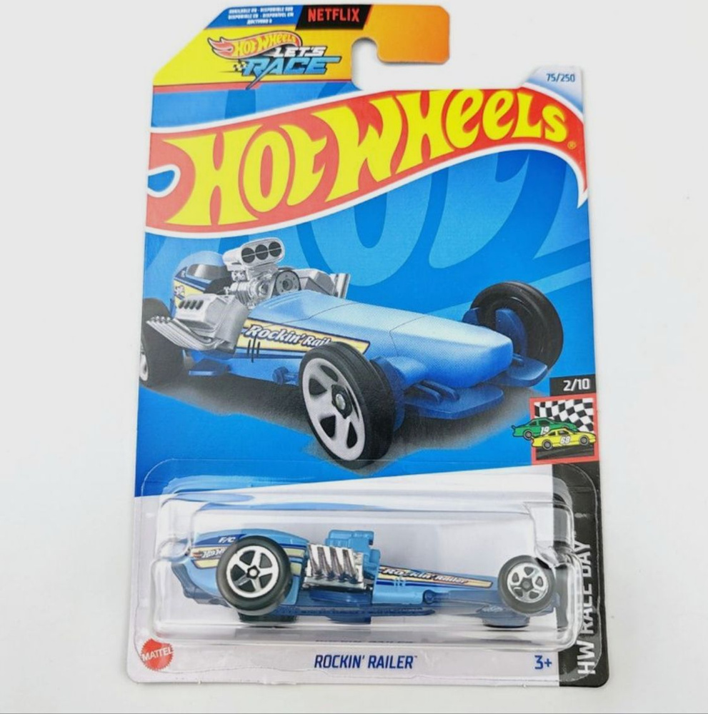 Hot Wheels Rockin' Railer Коллекционная модель 1:64 #1