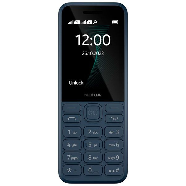 Nokia Мобильный телефон 130 TA-1576, синий #1