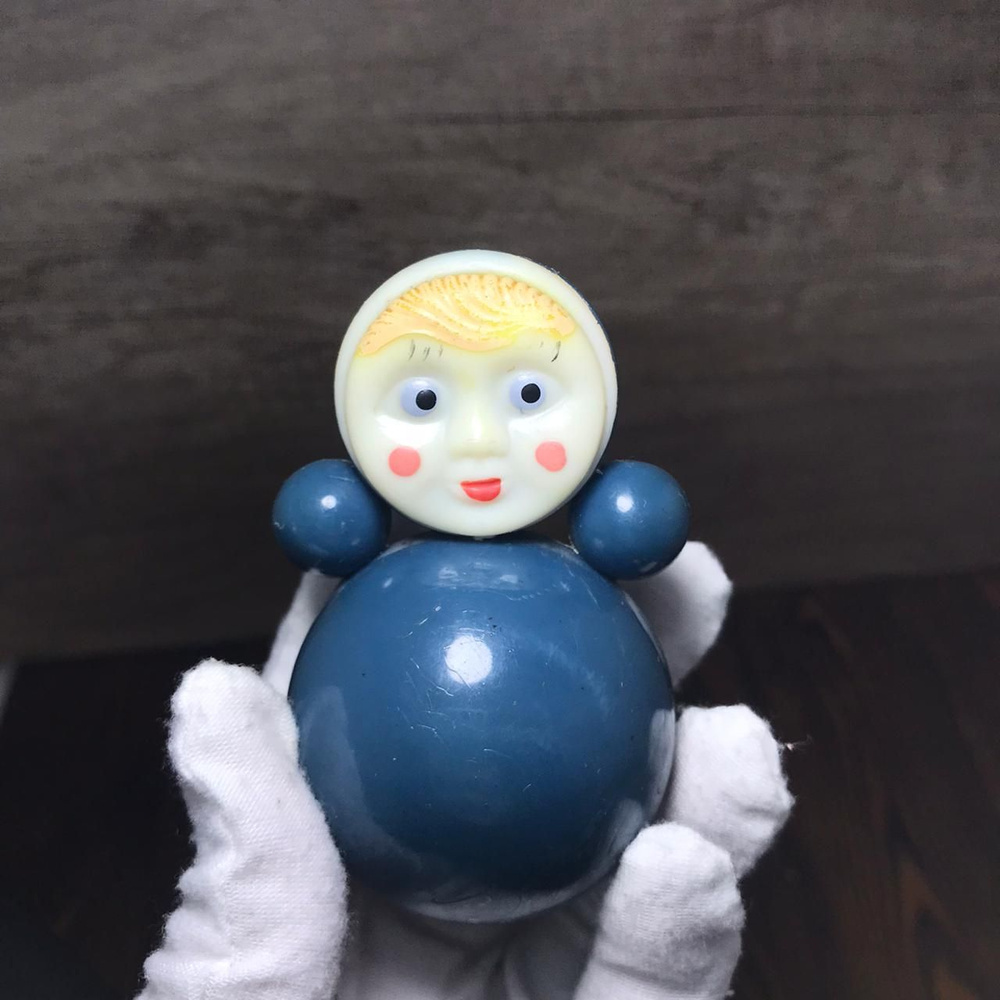 Советская винтажная игрушка неваляшка сделано в СССР купить по низким ...