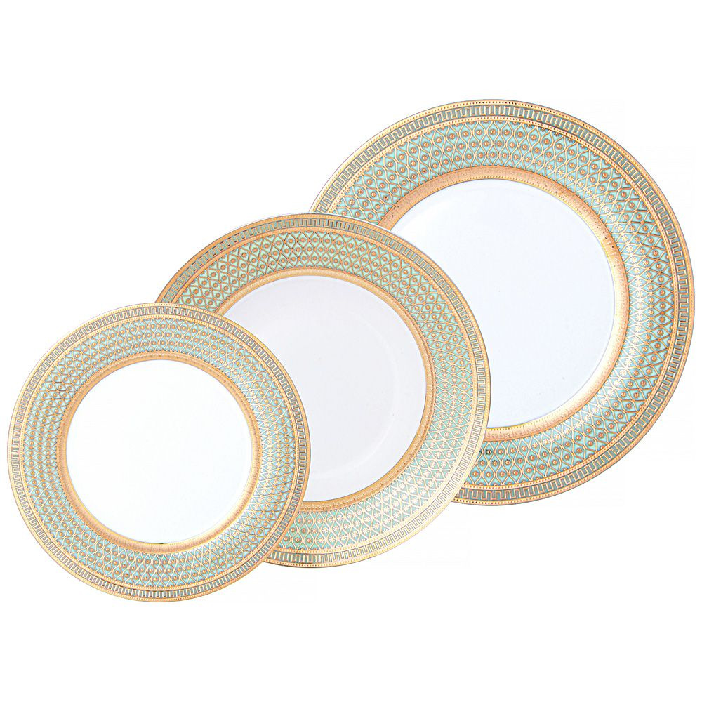 Столовый сервиз из фарфора LEFARD "ЗОЛОТАЯ СЕТКА" на 6 персон 18 ...