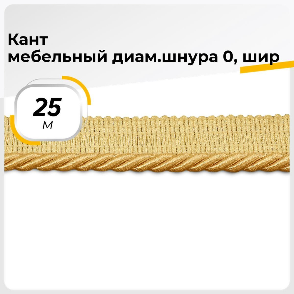 Кант для шитья отделочный мебельный с тесьмой, окантовка для мебели 0.6 ...