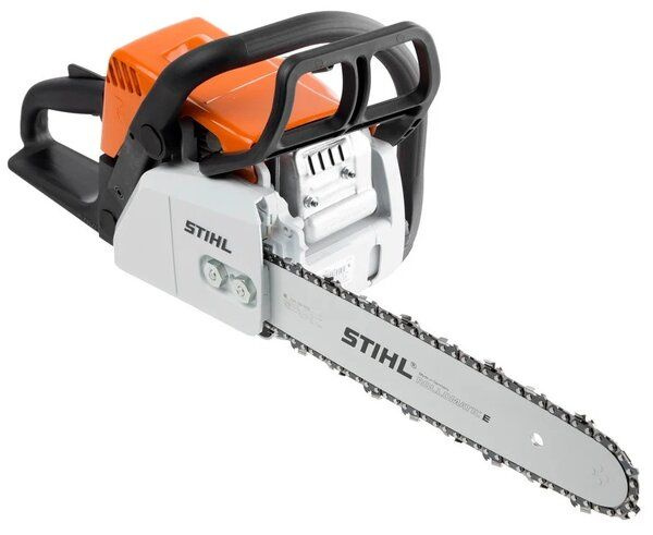 Пила цепная STIHL MS180 (шина 14" 35см, цепь 50 звеньев). Бензопила ...