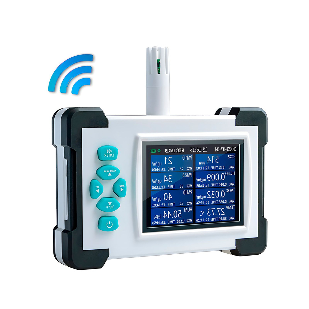 Комбинированный автономный Wi-Fi анализатор качества воздуха умный ...