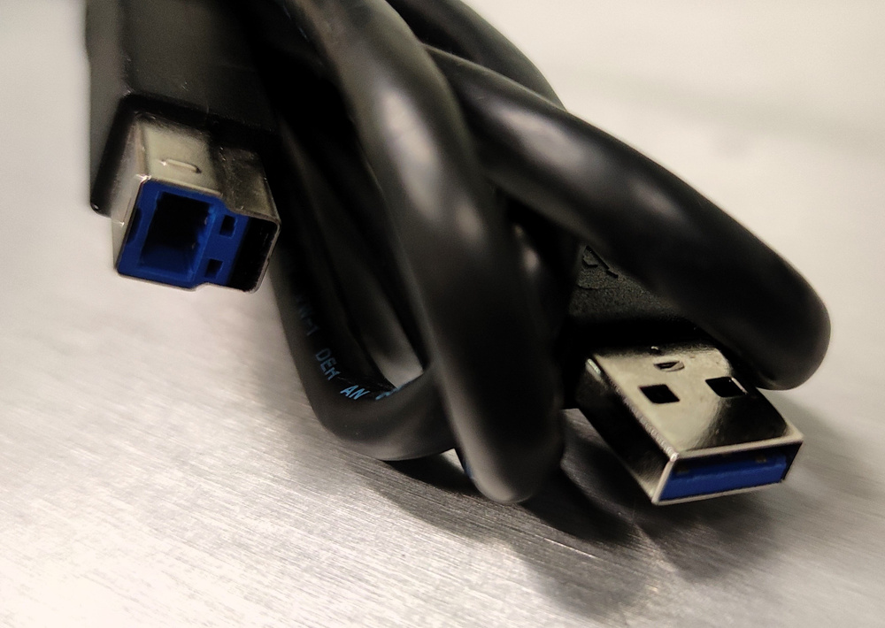 Кабель Кабель USB 3.0 A(m) - USB 3.0 B (m), круглое, 1.5м - купить по ...
