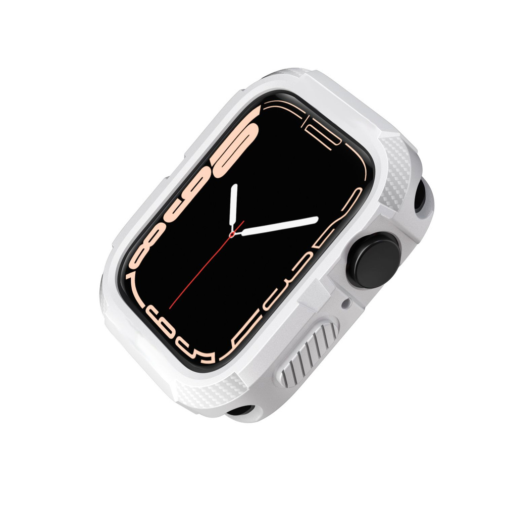 Прочный корпус для корпуса Apple Watch 44 40 45 41мм, аксессуары TPU заставка  #1