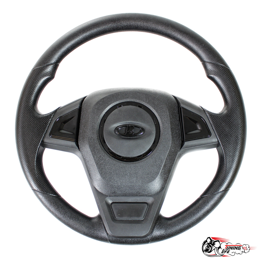 Руль "Барс" (черный лак) Приора, Калина, Гранта, Нива Шевроле - Tuning ...