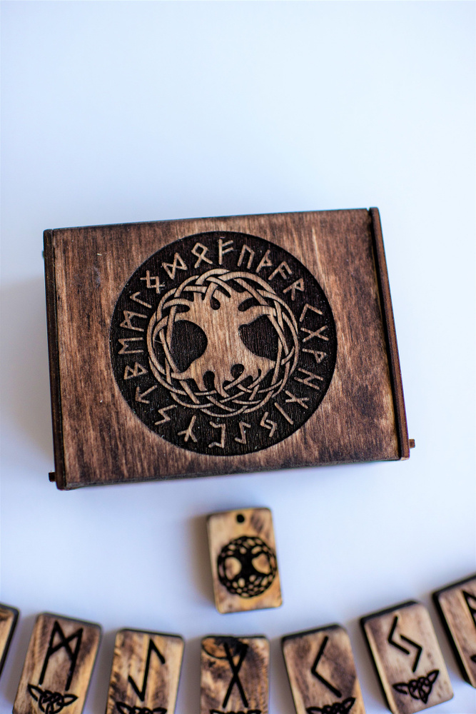 Руны скандинавские из дерева купить на OZON по низкой цене (1467566237)