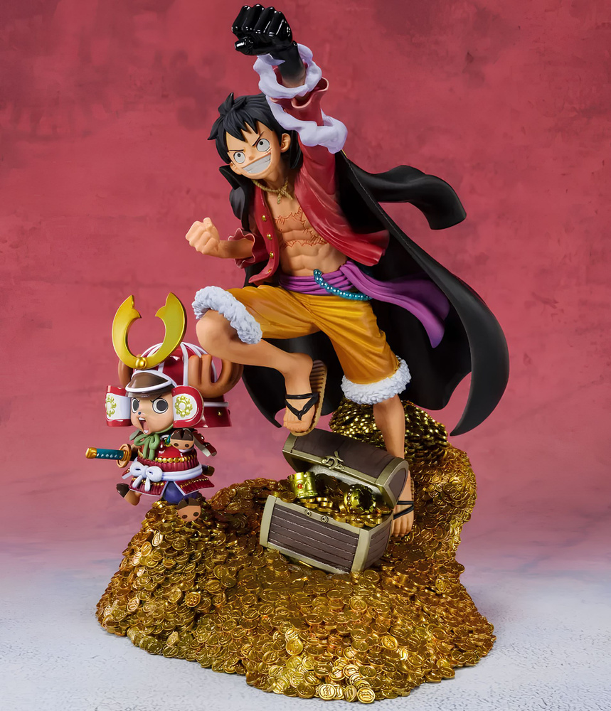 Фигурка Ван Пис Луффи и Тони Чоппер / One Piece (20см, пакет) HZ600