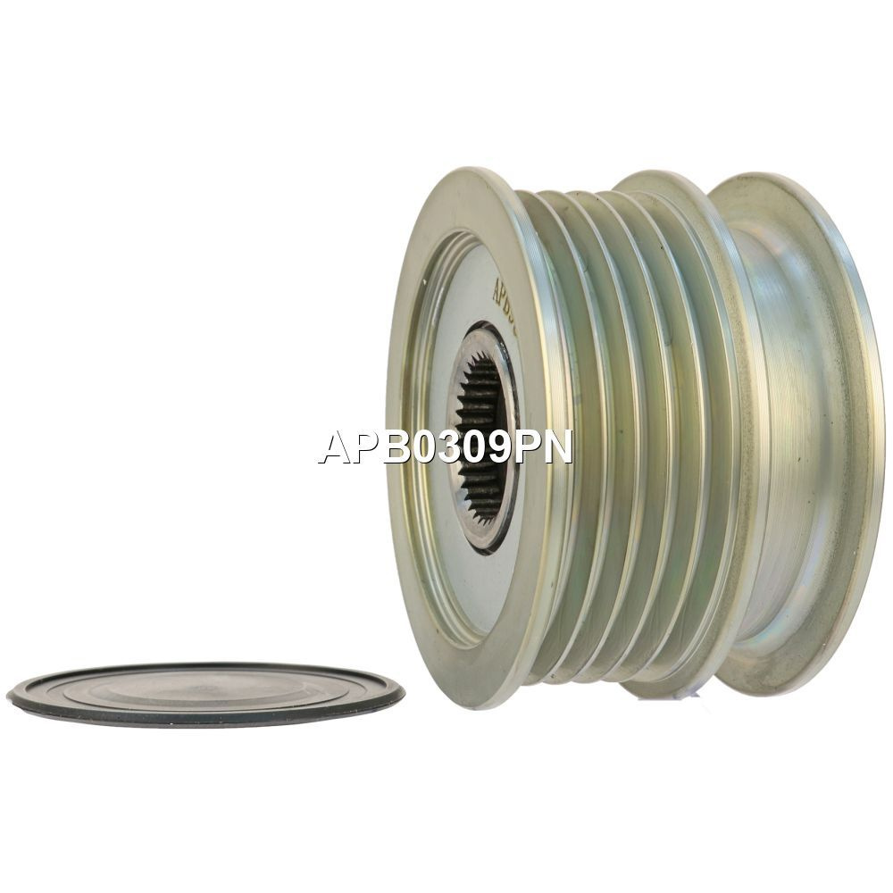 Шкив обгонный генератора Nissan Almera (Ниссан Алмера) / Renault Clio ...