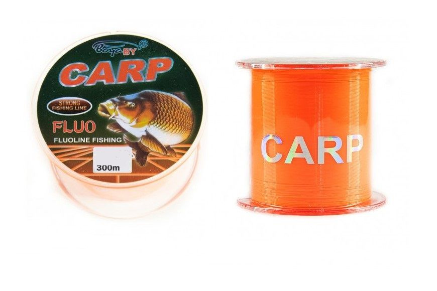 Леска Carp FLUO 300 m. d 0.40 mm оранжевая t.25 кг #1