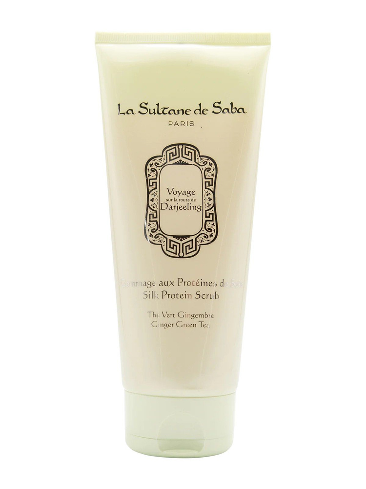 Скраб с протеинами шелка, LA SULTAN DE SABA VOYAGE DARJEELING SILK ...