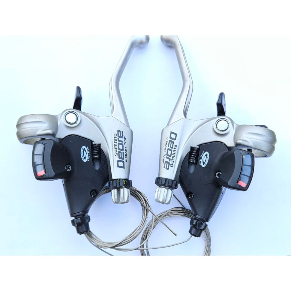 Шифтер/ручка тормоза Shimano Deore 3x9 комплект, с тросами ST-M510 ...