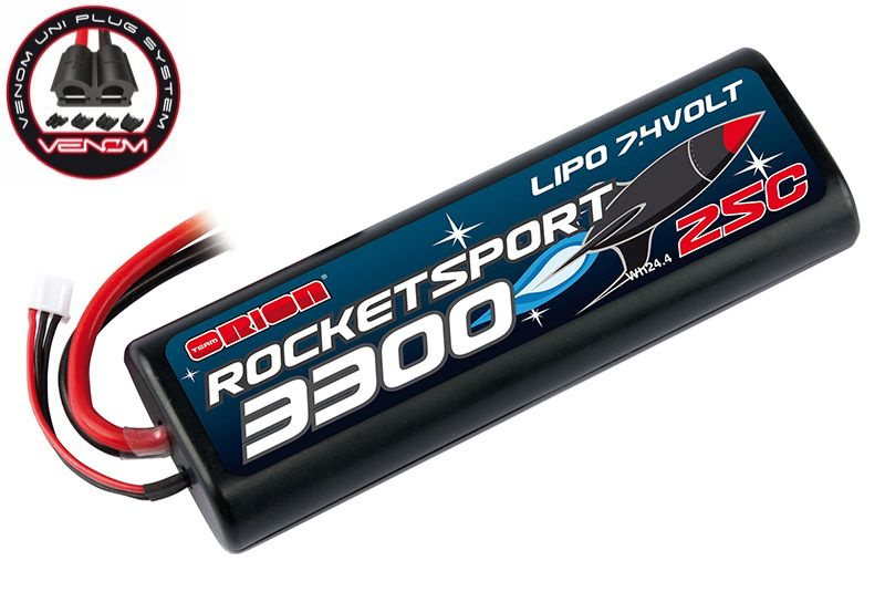 LiPo Аккумулятор 7.4V 2S 25C 3300 mAh Team Orion - купить с доставкой ...