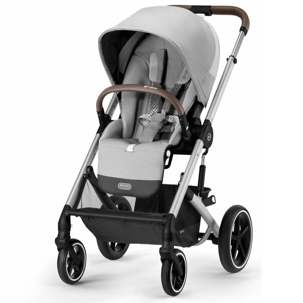 Детская коляска Cybex Balios S Lux Lava Grey SLV (рама Silver), без дождевика  #1