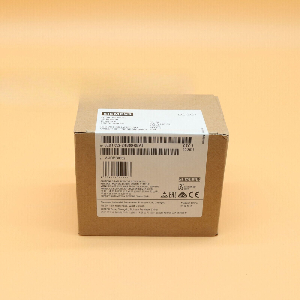 Siemens 6ED1052-2HB00-0BA8 Новый логический модуль LOGO 24RCEO (AC ...