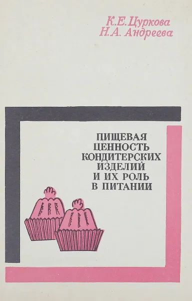 Пищевая ценность кондитерских изделий и их роль в питании | Цуркова К. Е., Андреева Н. А.  #1