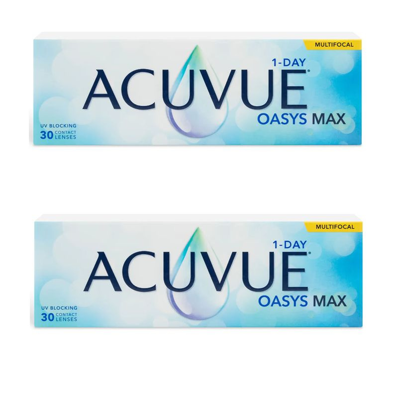 OASYS MAX мультифокальные линзы +3.50 / HIGH (от +2.00 до +2.50) / 8.4 / 14.3 / 60 штук (2 пачки по 30 #1