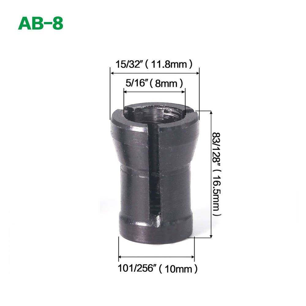 Цанга 8 мм для кромочного фрезера #1